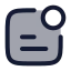 Notificationsquare icon with duotone rounded style