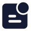 Notificationsquare icon with solid standard style