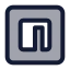 Npm icon with duotone standard style