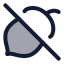 Nutoff icon with duotone rounded style