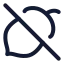 Nutoff icon with stroke rounded style