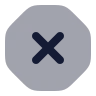 Octagon X icon preview