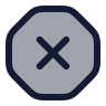Octagon X icon preview