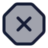 Octagon X icon preview