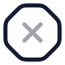 Octagon X icon preview