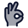 Ok Finger icon preview