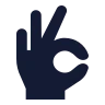 Ok Finger icon preview