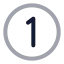 Onecircle icon with twotone rounded style