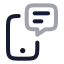 Onlinelearning icon with twotone rounded style