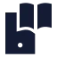 Onlinelearning icon with solid sharp style