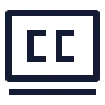Open Caption icon preview