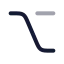 Option icon with twotone rounded style
