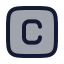 Optionscall icon with duotone rounded style