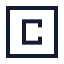 Optionscall icon with stroke sharp style