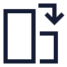 Orientation Potrait To Landscape icon preview
