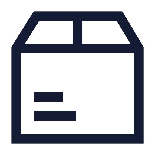 Package 04 Icon in Stroke Sharp style