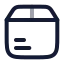 Package icon with twotone rounded style
