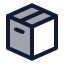 Package icon with duotone standard style