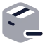 Packageminus icon with bulk rounded style
