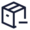 Package Minus icon preview