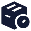 Packageprocess icon with solid standard style