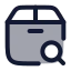 Packagesearch icon with duotone rounded style