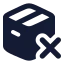 Packagex icon with solid rounded style