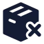Packagex icon with solid standard style