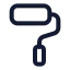 Paintbrush icon with stroke standard style