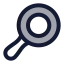 Pan icon with duotone rounded style