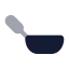 Pan icon with bulk rounded style