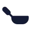 Pan icon with solid standard style