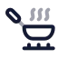 Pan icon with twotone rounded style