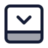 Panel Bottom Close icon preview