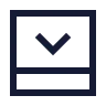 Panel Bottom Close icon preview