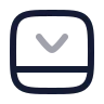 Panel Bottom Close icon preview