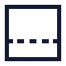 Panel Bottom Dashed icon preview