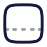 Panel Bottom Dashed icon preview