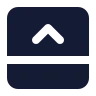 Panel Bottom Open icon preview