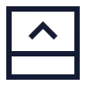 Panel Bottom Open icon preview