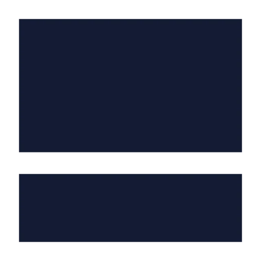 Panel Bottom Icon in Solid Sharp style