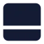 Panelbottom icon with solid standard style