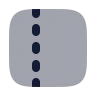 Panel Left Dashed icon preview
