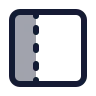 Panel Left Dashed icon preview