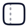 Panel Left Dashed icon preview