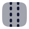 Panel Left Right Dashed icon preview