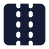 Panel Left Right Dashed icon preview
