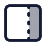 Panel Right Dashed icon preview