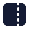 Panel Right Dashed icon preview