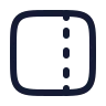 Panel Right Dashed icon preview